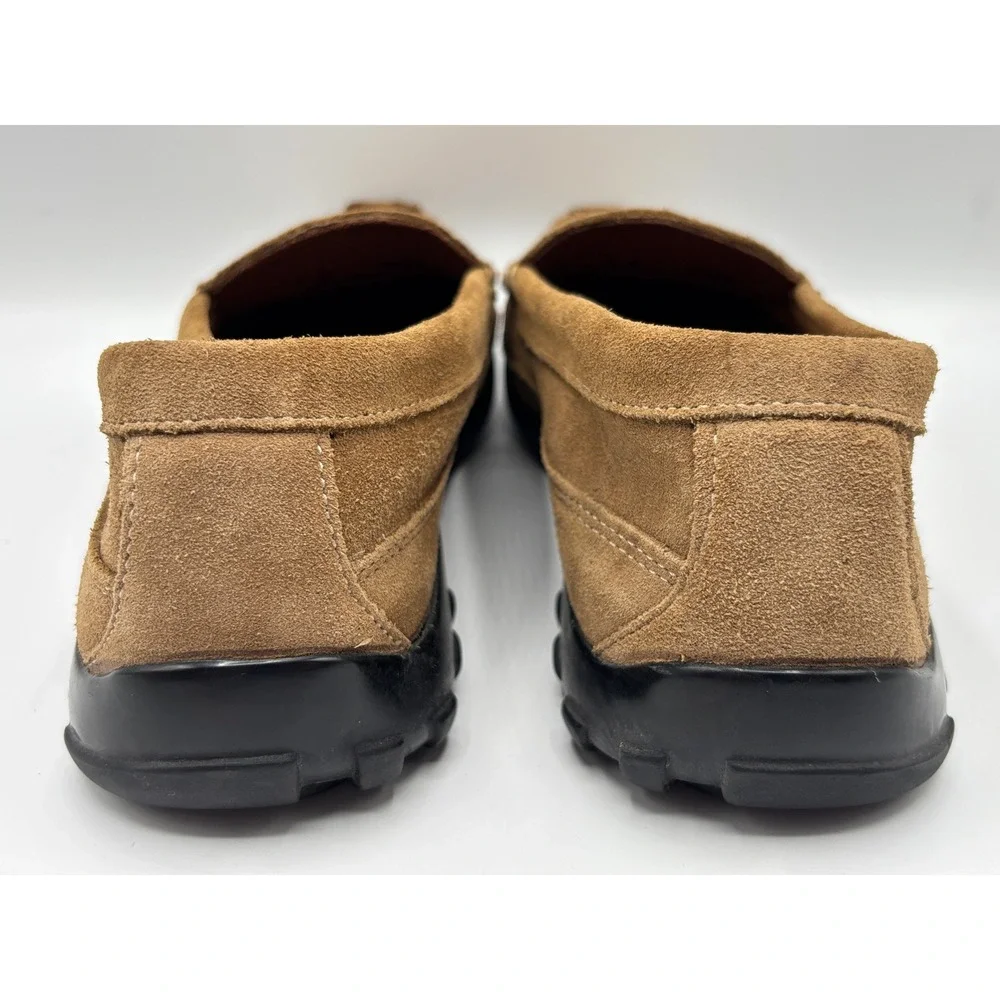 Allen Edmonds Boulder Brown Suede Loafers Men's Size 7